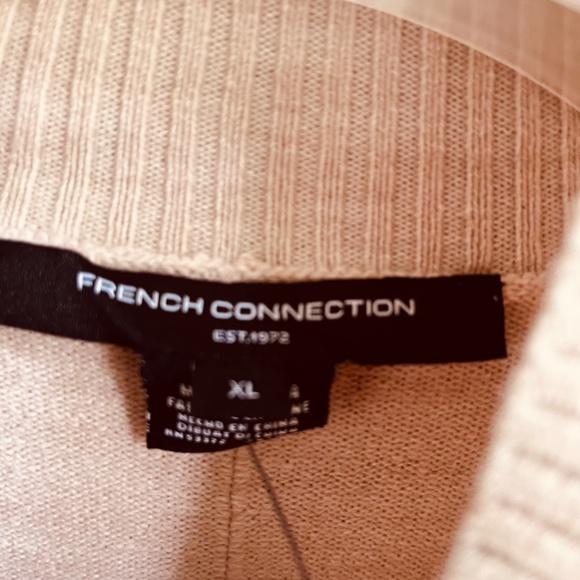 French Connection Oversize Babysoft River Knits High Neck Jumper Ton Sweater - Picture 6 of 17